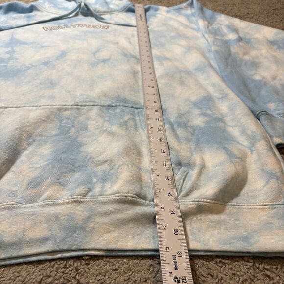 Buddha’s Buds Hollywood Blue Tie Dye Hoodie Men’s XXL Streetwear Limited Release - Picture 4 of 8